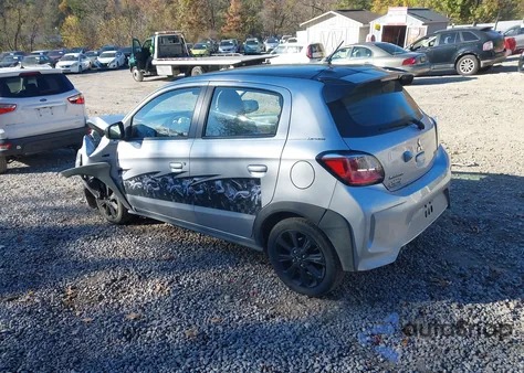 2024 Mitsubishi Mirage Black Edition из США, поврежденный, VIN ML32AWHJXRH006749